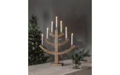 Star Trading Gillian Ljusstake 64cm Brun* Visa Alla Adventsljusstakar|Adventsljusstakar 61-120 Cm