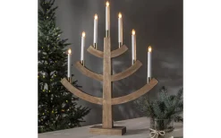 Star Trading Gillian Ljusstake 64cm Brun* Visa Alla Adventsljusstakar|Adventsljusstakar 61-120 Cm