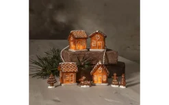 Gingerville Batteridriven Bordsdekoration Brun