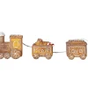 Star Trading Gingerville Batteridriven Ljusslinga Pepparkakståg* Julbyar Och Figurer