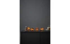 Star Trading Gingerville Batteridriven Ljusslinga Pepparkakståg* Julbyar Och Figurer