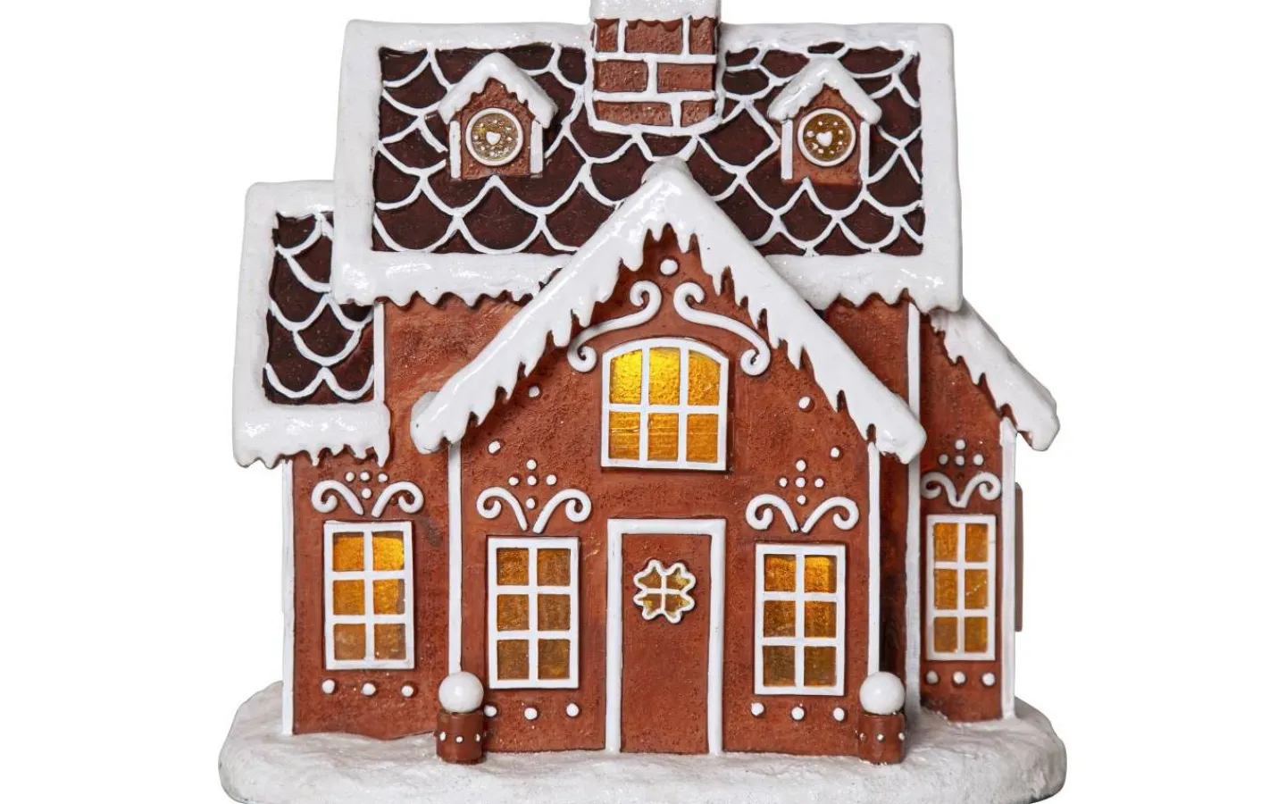 Julbyar Och Figurer<Star Trading Gingerville Juldekoration 24cm Brun