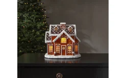 Julbyar Och Figurer<Star Trading Gingerville Juldekoration 24cm Brun