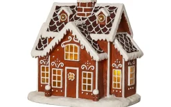 Julbyar Och Figurer<Star Trading Gingerville Juldekoration 24cm Brun