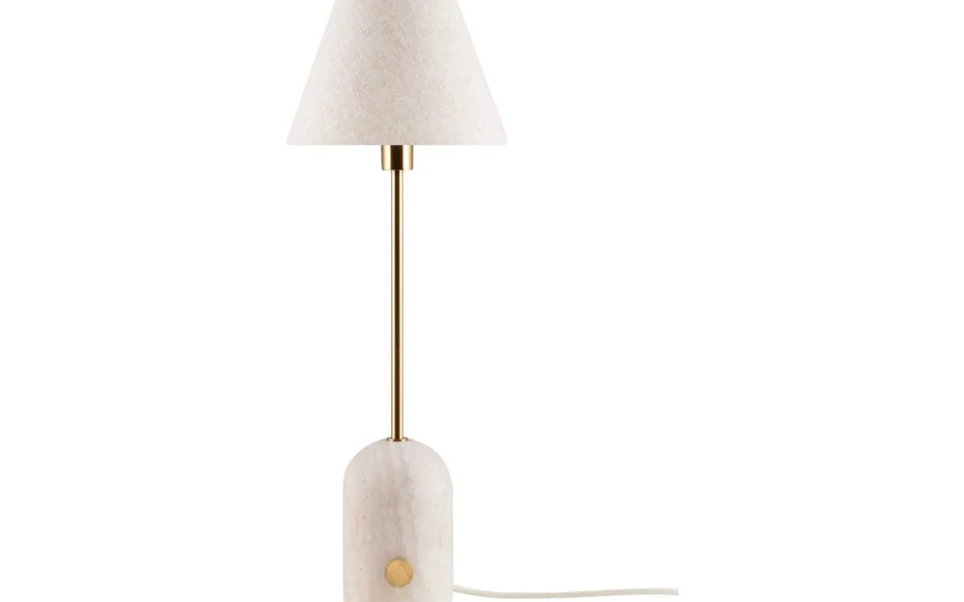 Gino Bordslampa 56cm Travertin