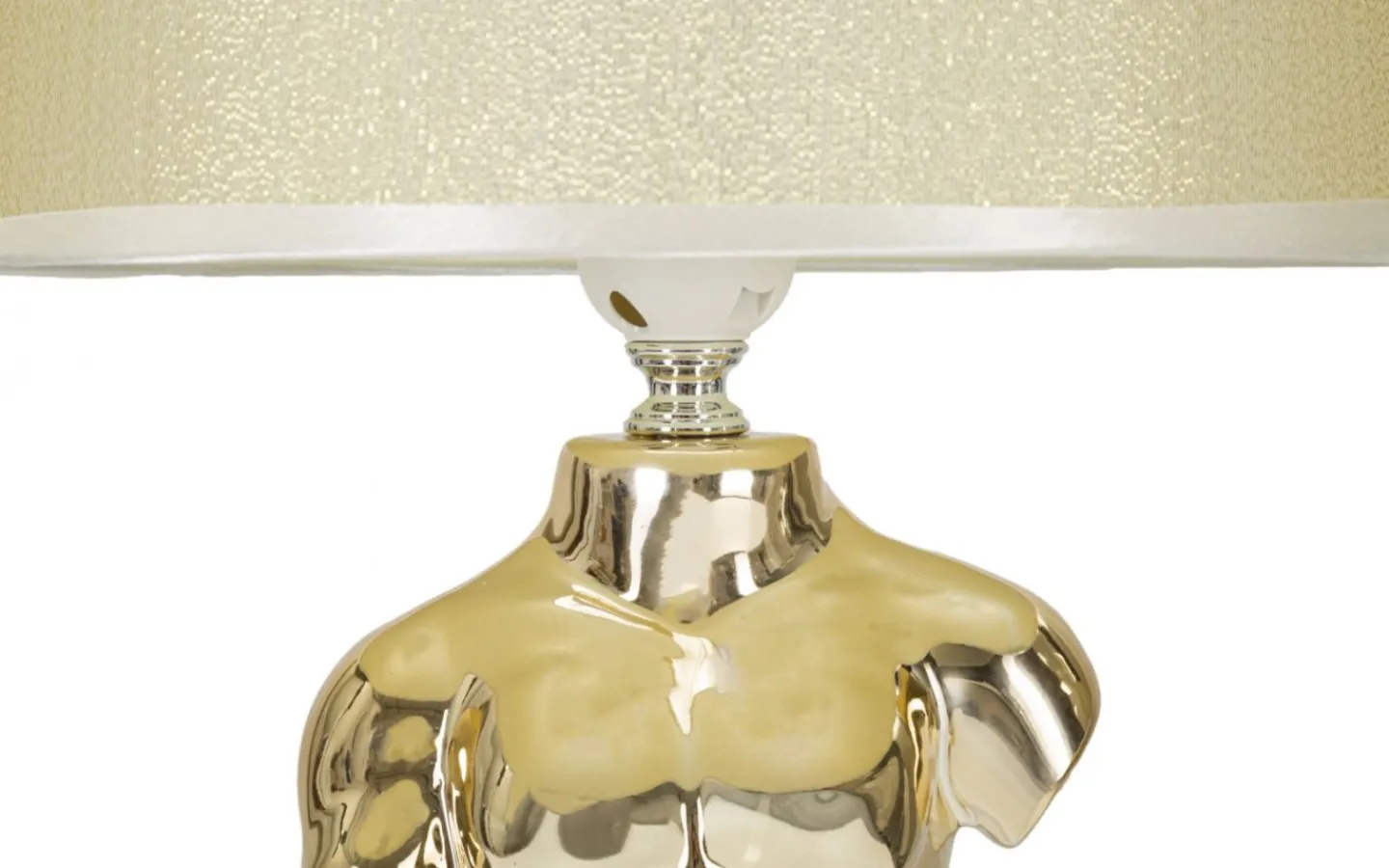 Bordslampor<Mauro Ferretti Gino Bordslampa Man 42,5cm Guld