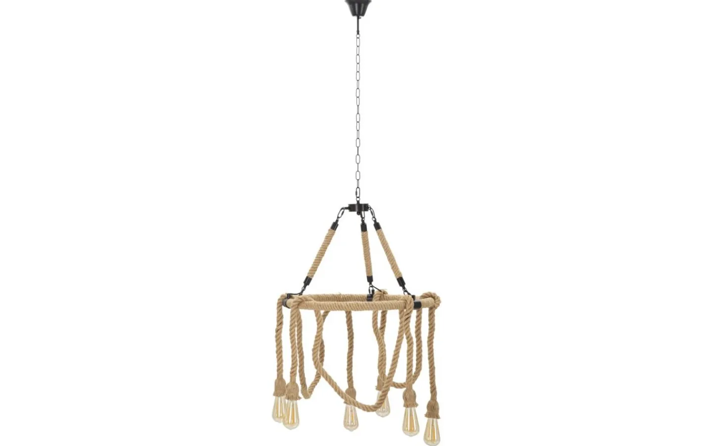 Stora Taklampor Ø50-69 Cm<Mauro Ferretti Gioia Taklampa 64cm Bambu/Rep