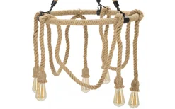 Stora Taklampor Ø50-69 Cm<Mauro Ferretti Gioia Taklampa 64cm Bambu/Rep