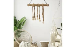 Avlånga Taklampor<Mauro Ferretti Gioia Taklampa 80cm Bambu/Rep