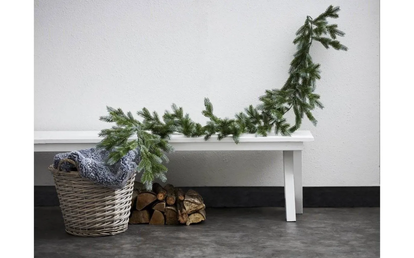 Girlang Med Frostade Toppar Lunda 2m