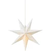Visa Alla Julstjärnor|Julstjärnor Med Sladd<Markslojd Gisel Hängande Stjärna 75cm Vit/Silver