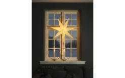 Glada Julstjärna 78cm Greige