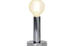 Glans Bordslampa 17cm E27 Krom