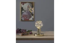 Glans Bordslampa 8,5cm E27 Mässing