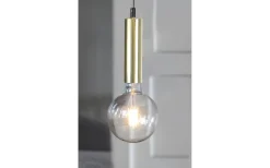 Star Trading Glans Pendel E27 3,5m kabel Mässing* Sladdställ Med Sockel|Fönsterlampor