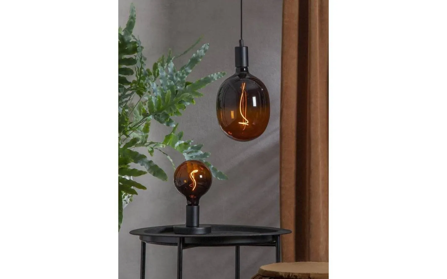 Fönsterlampor|Sladdställ Med Sockel<Star Trading Glans Pendel E27 3,5m kabel Svart