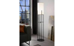 Eglo Glastonbury Golvlampa 151cm Svart/Vit* Golvlampor