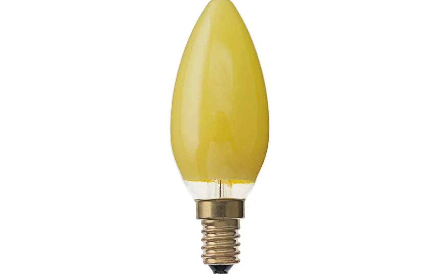 Glödlampa E14 Kron Gul 25W