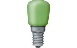 Glödlampor E14<Unison Glödlampa E14 Päron Grön 15W