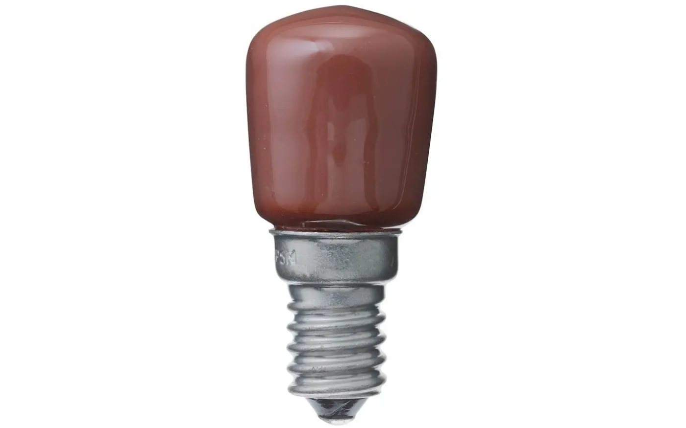 Glödlampa E14 Päron Röd 15W