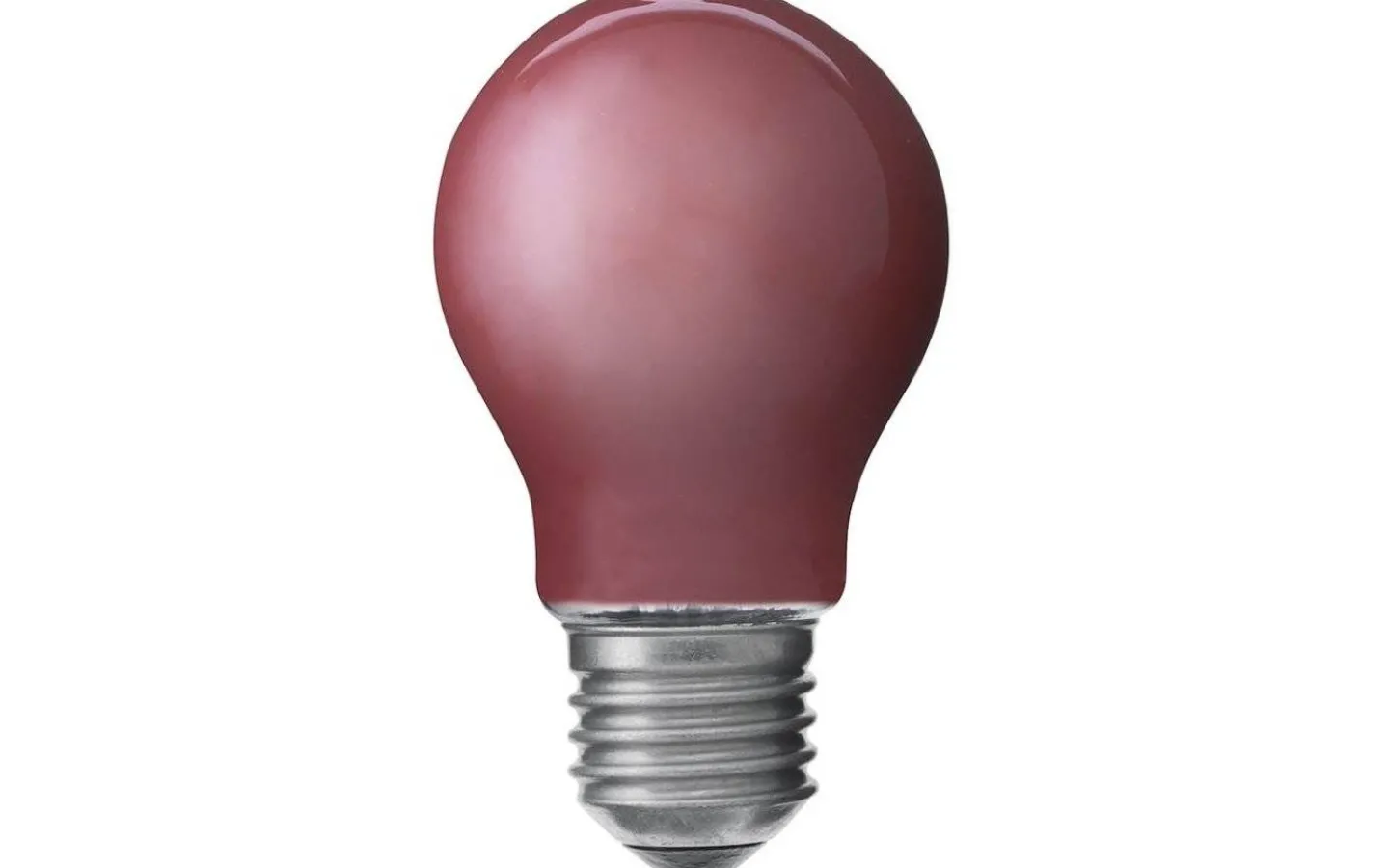 Unison Glödlampa Normal Röd, E27 25W* Glödlampor E27