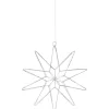 Markslojd Gleam Batteridriven Julstjärna 31cm Silver* Batteri Julpynt Inomhus