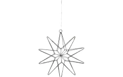 Gleam Batteridriven Julstjärna 31cm Svart