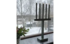 By Rydens Glimmer Bordslampa 75cm Mörkgrön* Visa Alla Adventsljusstakar|Adventsljusstakar 61-120 Cm