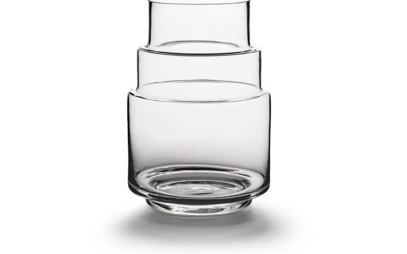 Glimmer Glasvas Klar 23 cm