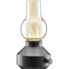 PR Home Glimt Bordslampa 21cm Uppladdningsbar LED Svart/Amber IP44* Uppladdningsbara Lampor Utomhus|Uppladdningsbara Lampor Utomhus