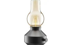 PR Home Glimt Bordslampa 21cm Uppladdningsbar LED Svart/Amber IP44* Uppladdningsbara Lampor Utomhus|Uppladdningsbara Lampor Utomhus