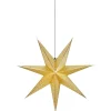 Markslojd Glitter Julstjärna 45cm Guld* Visa Alla Julstjärnor|Julstjärnor Med Sladd