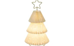 Julpynt Inomhus<Konstsmide Glitterfrost Pappersgran 36cm Vit