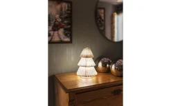 Julpynt Inomhus<Konstsmide Glitterfrost Pappersgran 36cm Vit