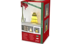 Julpynt Inomhus<Konstsmide Glitterfrost Pappersgran 36cm Vit