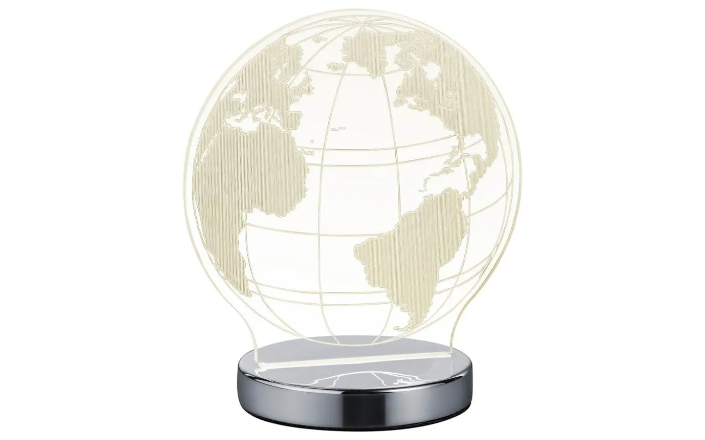 Globe Bordslampa LED i krom