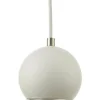 Fönsterlampor<Oriva Globe Fönsterlampa 10cm Vit/Silver