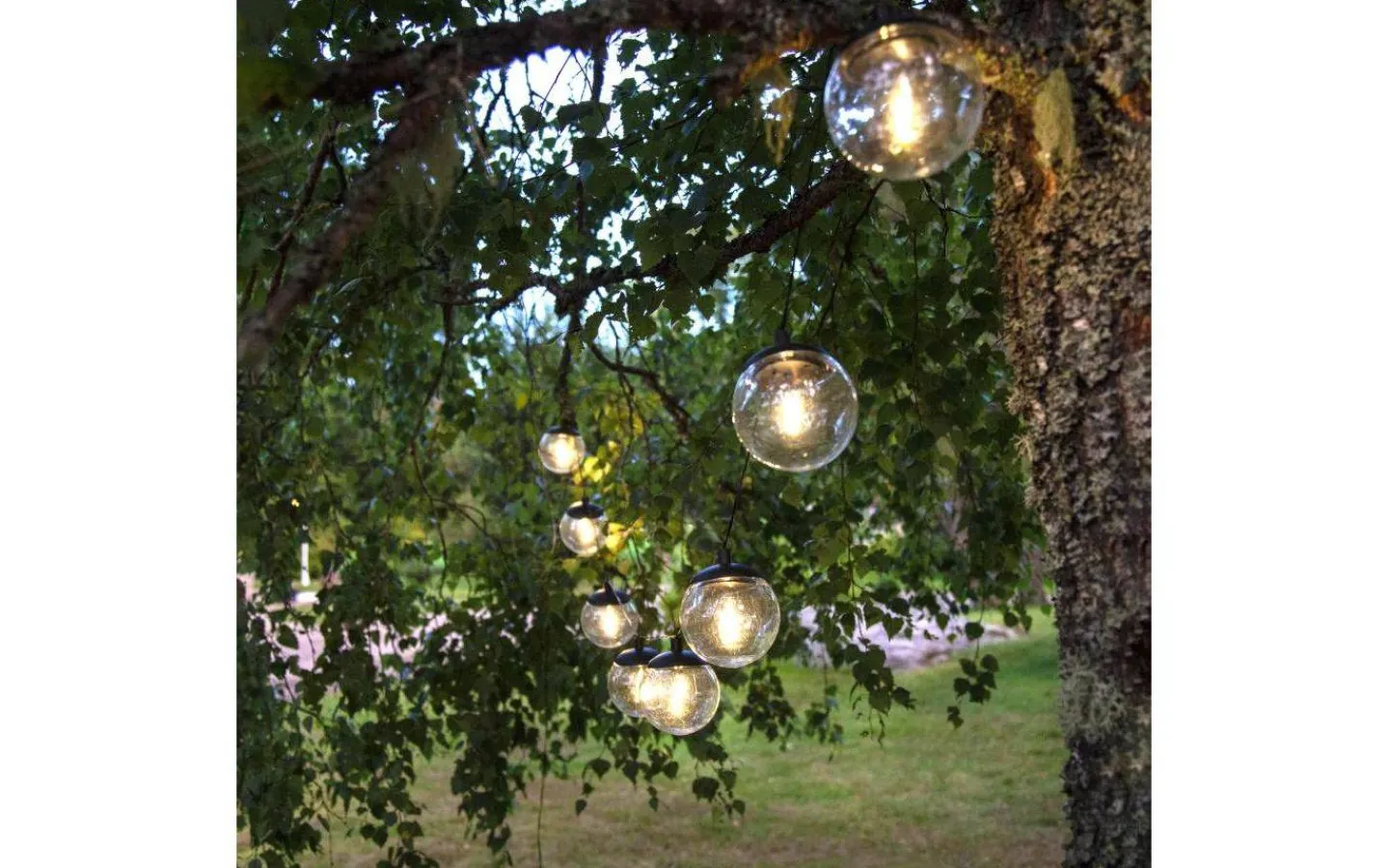 Visa Alla Solcellslampor<Star Trading Globe Solcellsdriven Ljusslinga 2,1m Svart