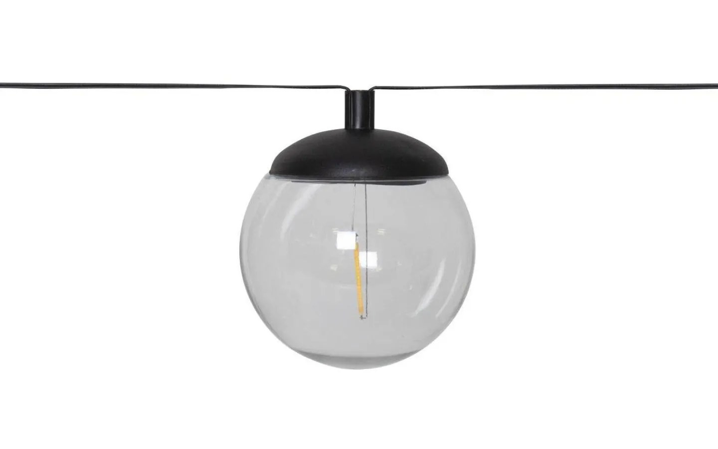 Visa Alla Solcellslampor<Star Trading Globe Solcellsdriven Ljusslinga 2,1m Svart