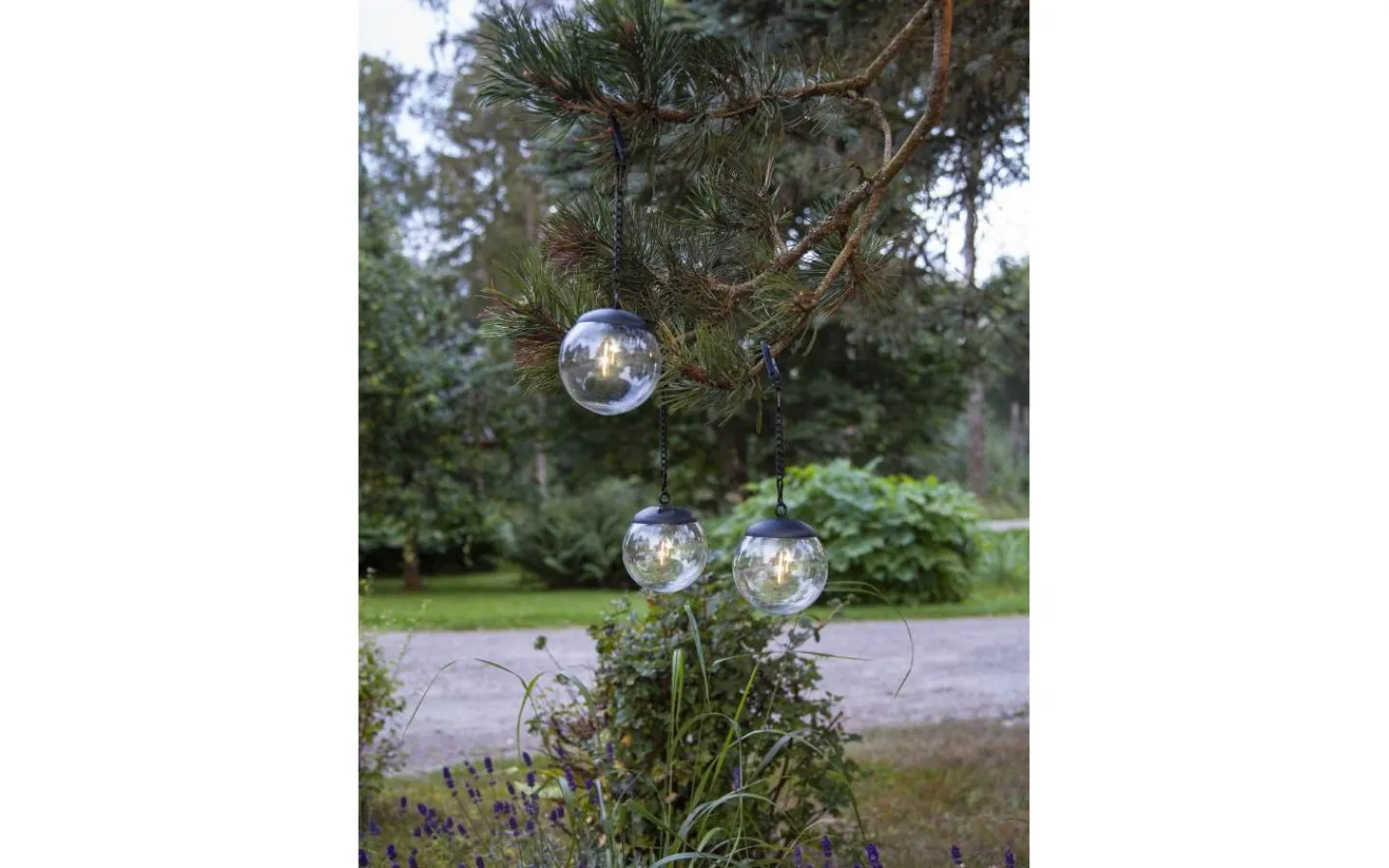 Solcellslampor Dekoration|Visa Alla Solcellslampor<Star Trading Globe Solcellslampa 10cm 3-Pack Klar