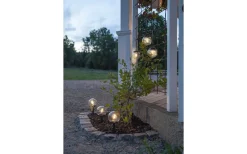Solcellslampor Dekoration|Visa Alla Solcellslampor<Star Trading Globe Solcellslampa 10cm 3-Pack Klar