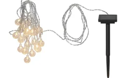 Star Trading Globini Solcellsdriven Ljusslinga 4,8m Transparent* Solcellslampor Dekoration|Visa Alla Solcellslampor