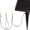 Solcellslampor Dekoration|Visa Alla Solcellslampor<Star Trading Globini Solcellsdriven Ljusslinga Vit 4,75m LED