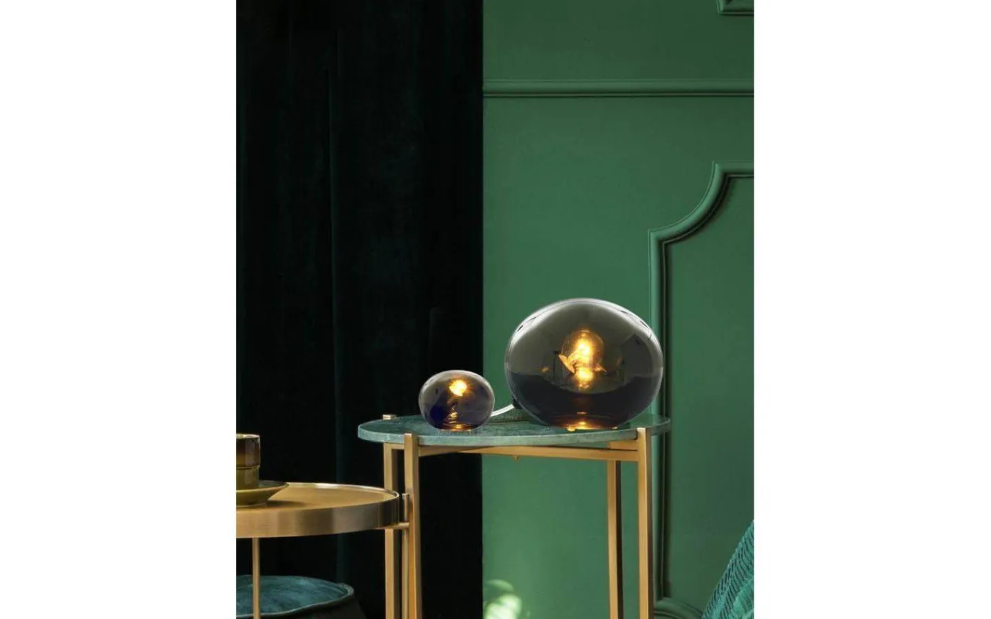 Aneta Globus Bordslampa 13cm Rök* Vardagsrum|Bordslampor