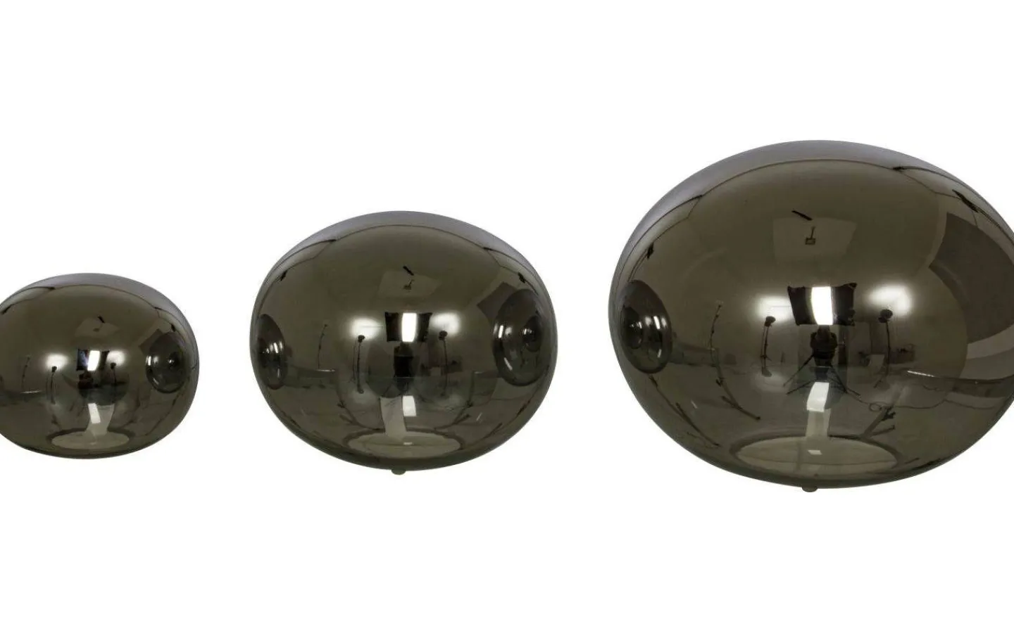 Aneta Globus Bordslampa 13cm Rök* Vardagsrum|Bordslampor