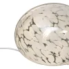 Globus Bordslampa 24cm Vit Prickig