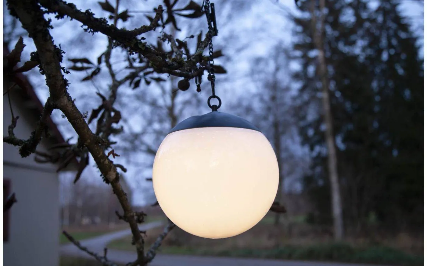 Globus Solcellslampa 20cm