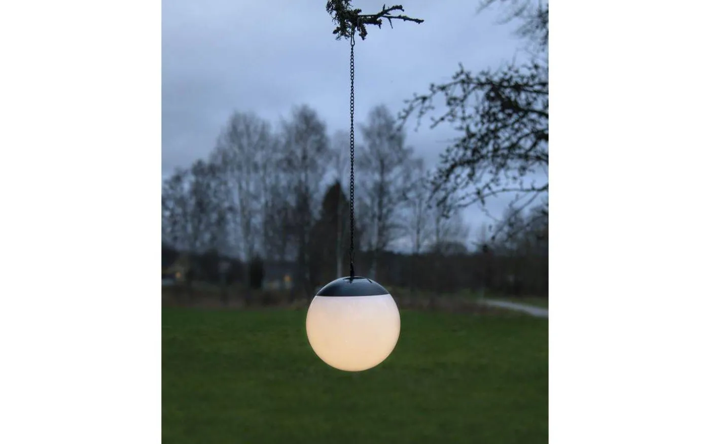 Globus Solcellslampa 20cm