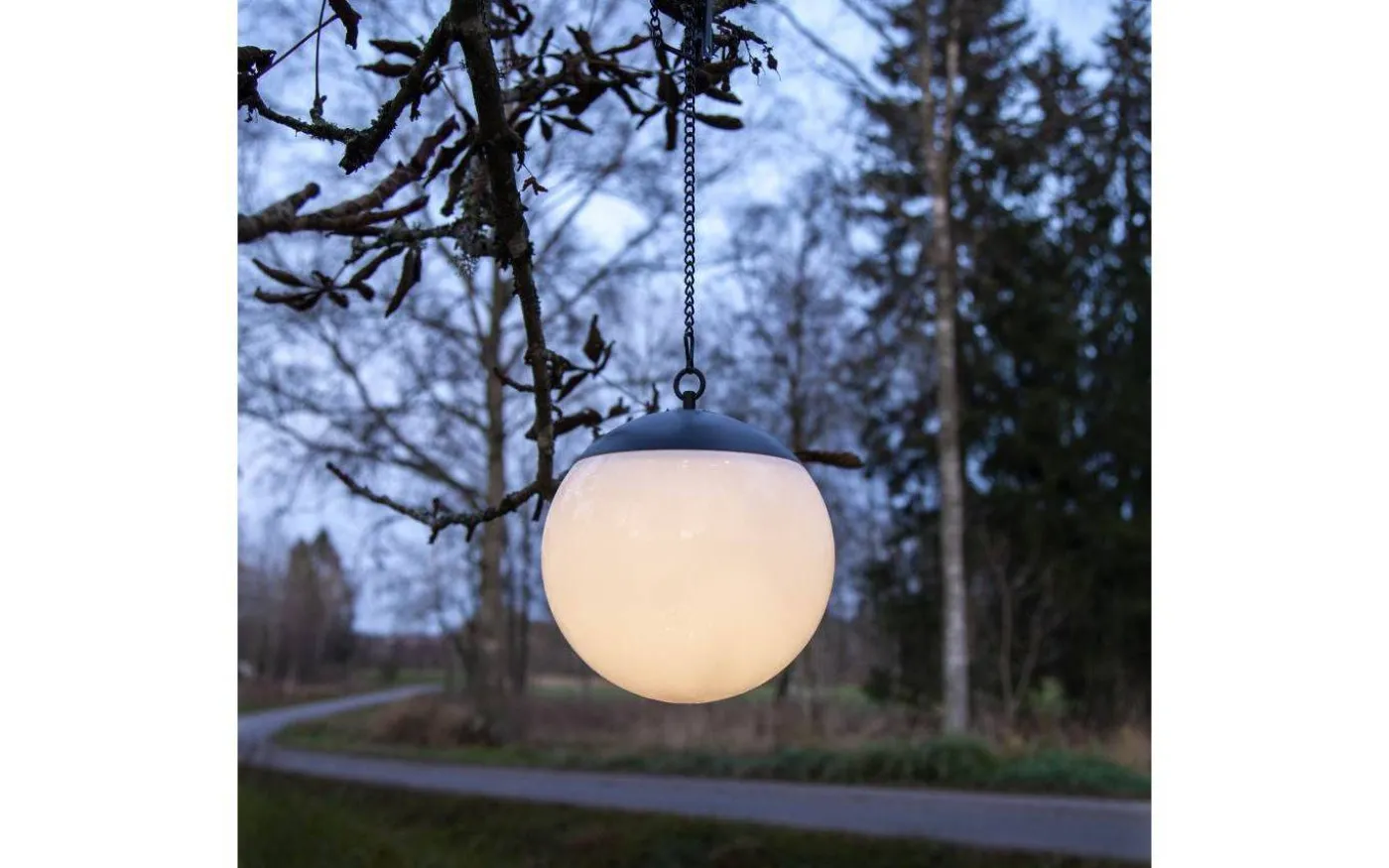 Globus Solcellslampa 20cm