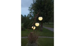 Globus Solcellslampa 10cm 3-pack Opal